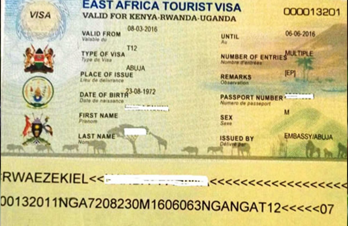 East Africa Tourist Visa